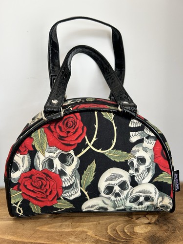 Living dead souls skull rose - living,