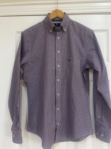 Fynch hatton burgundy gingham - hatton,