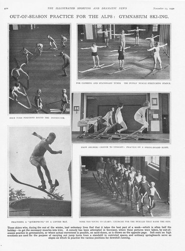 Ski ing out - out, practice