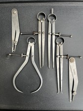 Moore & Wright Outside & External Spring Calipers Dividers Odd Leg