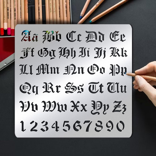 Benecreat matte metal letters - benecreat,