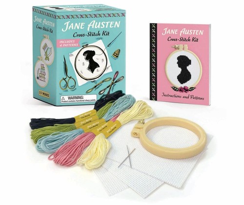 Jane austen cross stitch - austen, kit