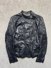 Roberto Cavalli black leather