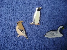 Enamel pin bird badges - 3,