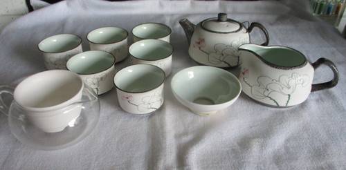 Chinese porcelain tea set - porcelain,