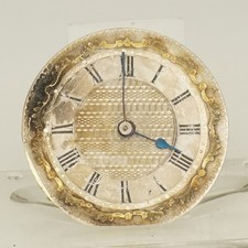 Rare! Silver Dial Movement