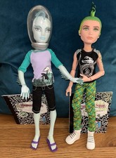 Rare Deuce Gorgon Gil Gillington Monster High Mansters 2014 Doll Figures Bundle