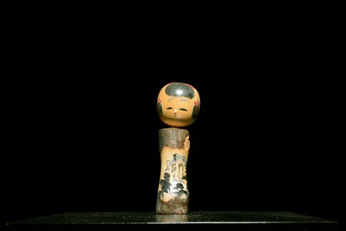 Vintage japanese kokeshi - japanese,