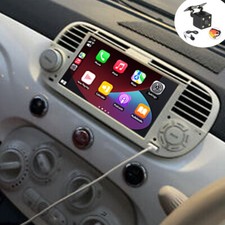 7" For Fiat 500 2007-2015