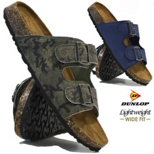 Mens dunlop slip sandals - slip, on