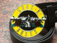 GUNS N ROSES logo metal BUCKLE