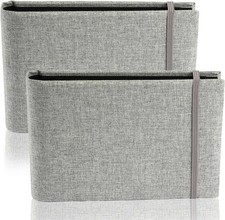 2 Pack Photo Albums 6x4, Slip