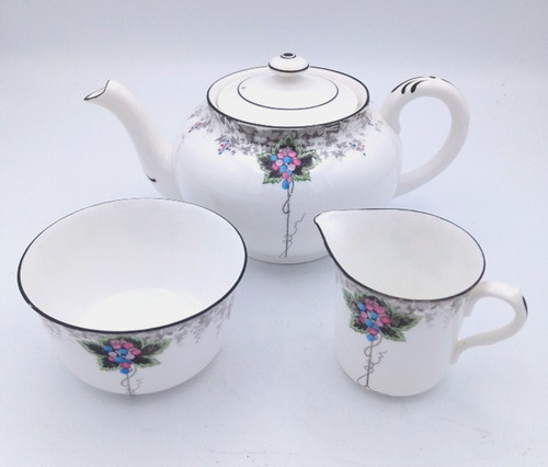 Shelley grape and vine pattern - vine,