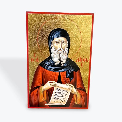 Anthony the great - great, wooden