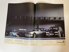 Original E28 E24 BMW M535i M635 CSi Nelson Piquet Magazine Advert Poster Retro