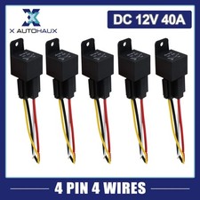 5pcs JD-1912 4 Pin DC 12V 40A