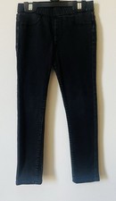 H&M Black Leggings & Denim Girls UK 4-5  -  For Measurements Please See Pics