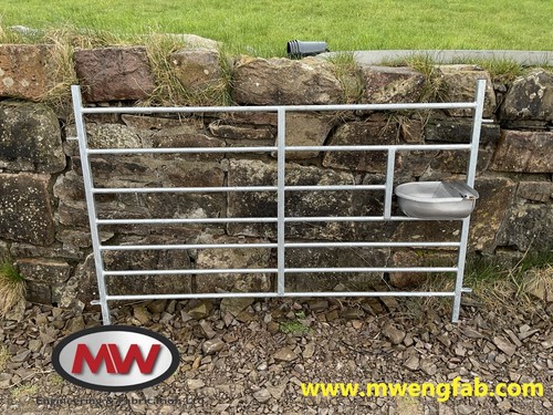 Sheep drinker hurdles - drinker,
