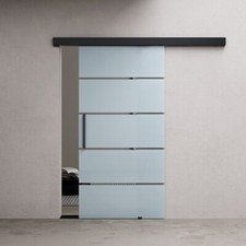 Interior sliding glass door - glass,