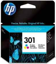 Genuine HP 301 Tri-Colour Ink Cartridge CH562EE - No Box (VAT Inc)