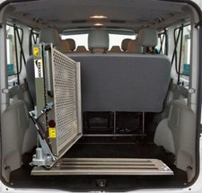 Swivel Vehicle Access Ramp, SWL 300KG ,Access Ramp 580mm(stows behind bulkhead)