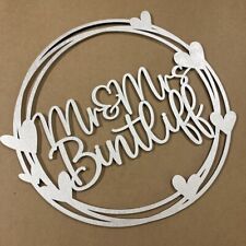Personalised Wooden Name Hoop