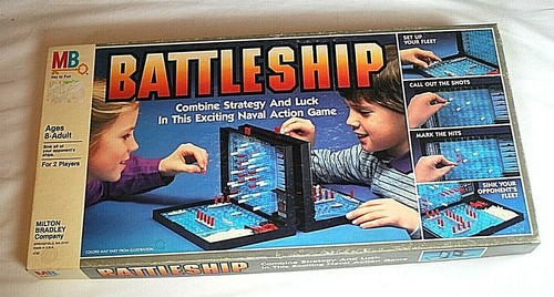 Vintage battleship game - vintage, in