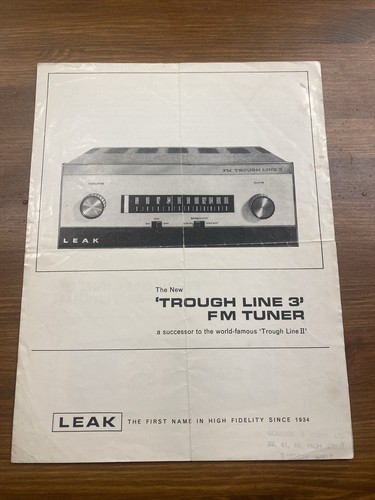Leak trough line tuner - line,