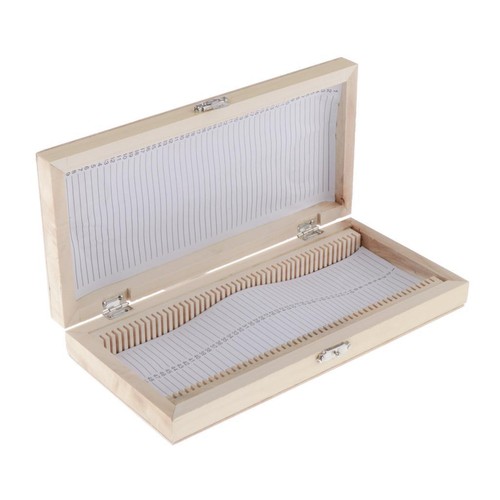 Microscope slide storage - microscope,