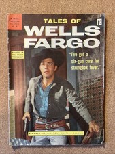 Tales Of Wells Fargo #6 UK FN+ 1957 Full Colour Reprints from US Dell Series
