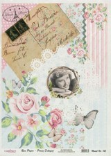 Cadence A4 Rice Paper Shabby