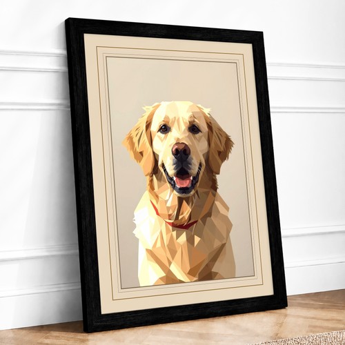 Golden labrador portrait - golden,