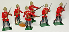 VC Miniatures - Six x British 24th Foot Soldiers, Zulu Wars Rorkes Drift 54mm
