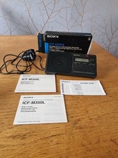 SONY ICF-M350L FM/MW/LW RADIO