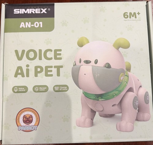 Simrex voice pet dog robot - pet,