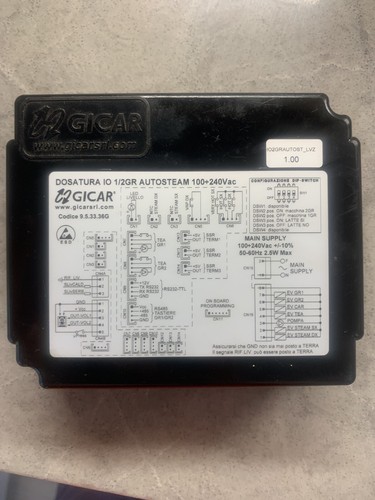 Gicar 36g control - 9.5.33.36g, board