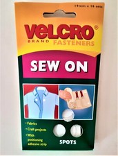 Velcro sew on White spots /