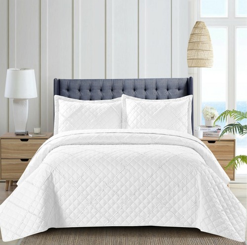 Piece quilted bedspread - quilted,