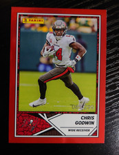 Panini NFL Sticker And Card Collection 2024 - Chris Godwin Red Foil Card  /299