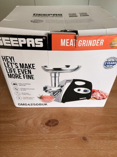 Brand new geepas electric meat - brand,