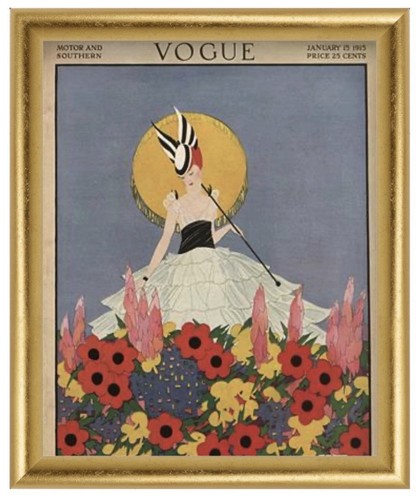 Vogue vintage cover wall art - vintage,