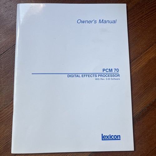 Original lexicon pcm - original, pcm-70