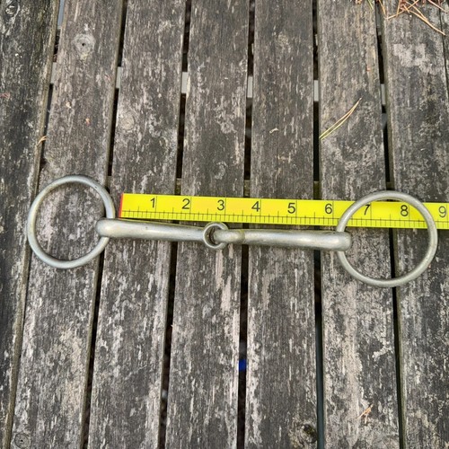 Jointed eggbutt snaffle - 6”,