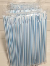 3x 150 Spoon Straw Plastic