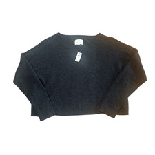 Aerie Alpaca blend Gray Crew