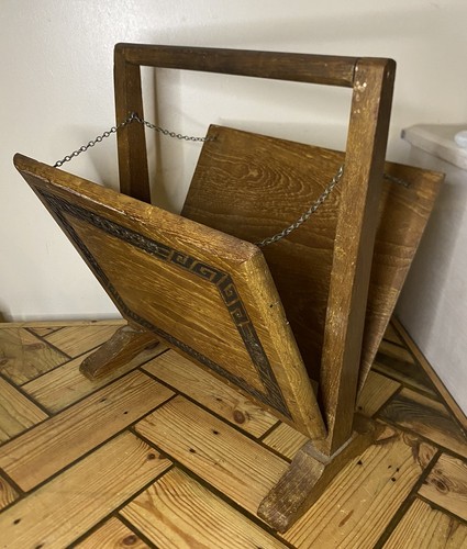 Vintage mid century carved - vintage,
