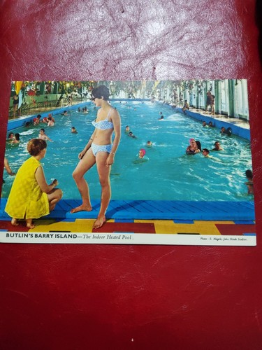 Butlins barry island postcard - island,