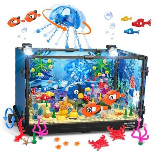 Fish tank building set - fish,