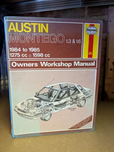 Haynes workshop manual - workshop, 1066