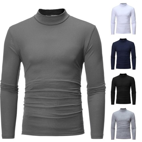 Long sleeve top - long, turtleneck